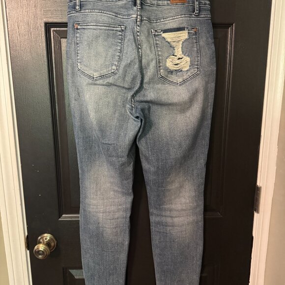 Womens Judy Blue Stretch Denim Relaxed Fit 9/29 - Picture 3 of 3